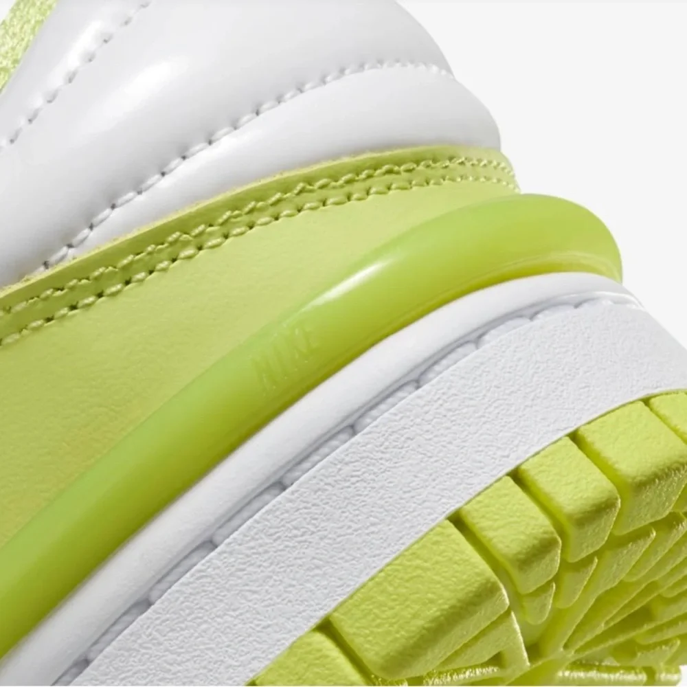 Nike Women's Dunk Low Twist Shoes - Light Lemon Twist size 11 Fun